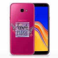 Samsung Galaxy J4 Plus (2018) Telefoonhoesje met Naam Boho Beach