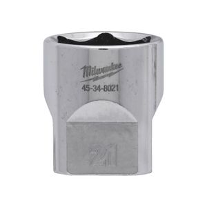 Milwaukee Accessoires 3/8" Dop Metrisch - 21 mm - 4932479997