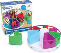 Learning Resources Create-a-Space Opslag Centre Organisator 10-Stuk Set