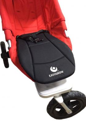 Easygrow universeel voetenbord buggy polyester zwart