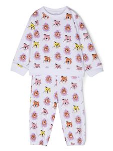 Stella McCartney Kids survêtement à imprimé graphique - Blanc