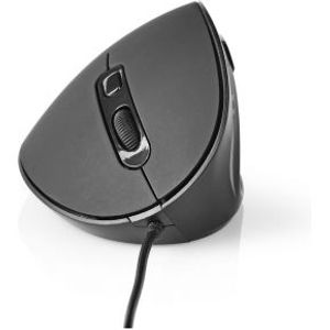 Ergonomic Wired Mouse | 3200 DPI | 6-Button | Black