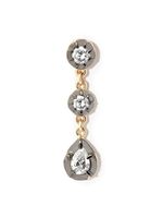 Jacquie Aiche boucles d'oreilles pendantes en or 14ct serties de diamants