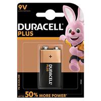 Duracell Plus batterij 9 V (6LR61/MN1604), 1 stuk