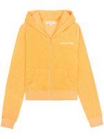 Sporty & Rich hoodie NY Tennis Club à fermeture zippée - Jaune - thumbnail