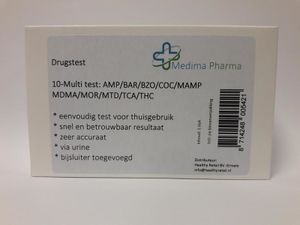 Medima Pharma Drugtest 10 multitest urine (1 st)