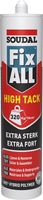 Soudal lijmkit Fix All High Tack clear (290ml)