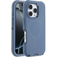 OtterBox Defender Series MagSafe Hoes voor iPhone 16 Pro, schokbestendig, valbestendig, ultrastevig, beschermende hoes, 7x getest volgens militaire standaard, Blauw