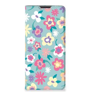 Motorola Edge 30 Pro Smart Cover Flower Power