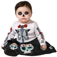 ATOSA Mexicaans skeletkostuum - baby - 2/3 jaar (86-96 cm)