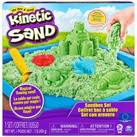 Kinetic Sand - Zandbakspeelset met 454 g speelzand - stijlen kunnen variëren