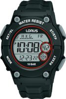 Lorus R2329PX9 Horloge Digitaal kunststof-siliconen zwart 42 mm - thumbnail