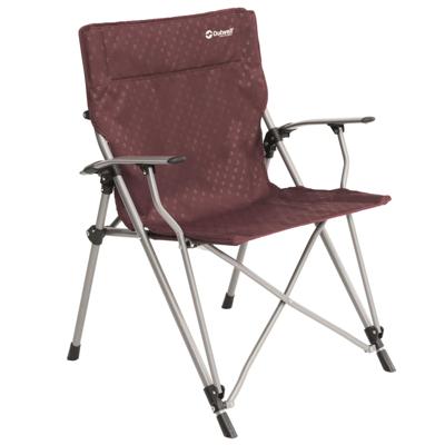 Outwell Kampeerstoel Goya staal bordeauxrood Outwell Kampeerstoel Goya staal bordeauxrood