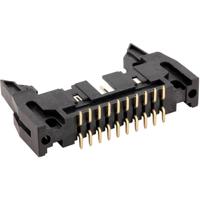 econ connect EH2S10GB2 Male connector Met verdrendelings hefboom kort Rastermaat: 2.54 mm Totaal aantal polen: 10 Aantal rijen: 2 1 stuk(s) Tray