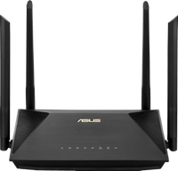 ASUS RT-AX53U draadloze router Gigabit Ethernet Dual-band (2.4 GHz / 5 GHz) 3G 4G Zwart - thumbnail