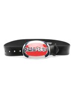 DSQUARED2 ceinture en cuir à boucle logo - Noir