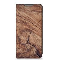 Xiaomi Redmi Note 10/10T 5G | Poco M3 Pro Book Wallet Case Tree Trunk - thumbnail