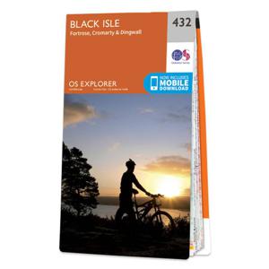 Wandelkaart - Topografische kaart 432 OS Explorer Map Black Isle | Ord