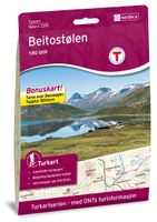 Wandelkaart 2375 Turkart Beitostølen | Nordeca - thumbnail