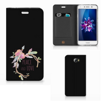 Huawei Y5 2 | Y6 Compact Magnet Case Boho Text - thumbnail