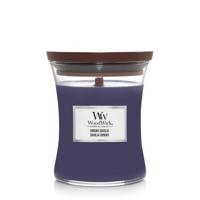 WoodWick hinoki dahlia medium candle - thumbnail