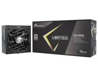Seasonic Vertex PX-850 | 850W | 80+ Platinum | ATX 3.0 en PCIe 5.0 Ready | Volledig modulair | ATX-vormfactor | Geluidsarm | Hoogwaardige Japanse condensator | Compatibel met