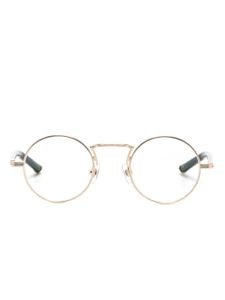 Matsuda lunettes de vue M3119 à monture ronde - Noir