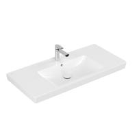 Villeroy & Boch Subway 2.0 meubelwastafel 100x47cm 1 kraangat met overloop ceramic wit 7175A0R1 - thumbnail