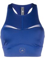 adidas by Stella McCartney brassière de sport à dos-nageur - Bleu