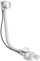 Ben universele afvoer met overloop-vulcombinatie en flexibele slang wit