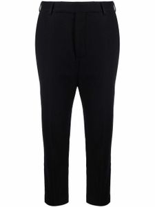 Rick Owens pantalon de tailleur court - Noir