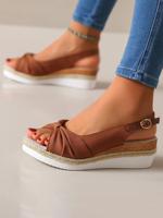 Summer Butterfly Vacation Synthetic Leather Slide Sandals