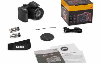 Kodak PIXPRO Astro Zoom AZ405 Digitale camera 21.14 Mpix Zoom optisch: 40 x Wit Full-HD video-opname, Beeldstabilisatie, Met ingebouwde flitser
