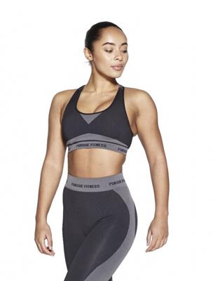 Pursue Fitness seamless sportbeha dames zwart Pursue Fitness seamless sportbeha dames zwart