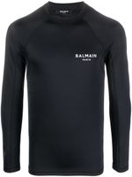 Balmain t-shirt à logo imprimé - Noir - thumbnail