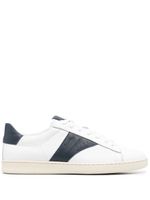 RHUDE baskets en cuir - Blanc