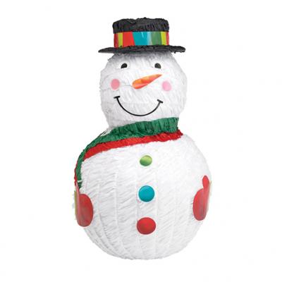 Amscan piñata Sneeuwpop junior 21,3 x 45 x 25,4 cm papier wit Amscan piñata Sneeuwpop junior 21,3 x 45 x 25,4 cm papier wit