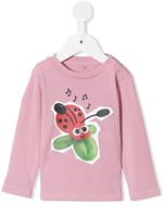 Stella McCartney Kids t-shirt à imprimé graphique - Rose