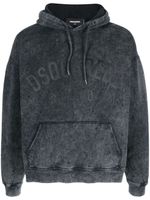 DSQUARED2 hoodie en coton à logo imprimé - Gris - thumbnail