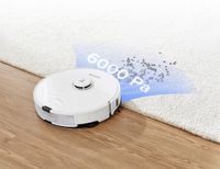 Roborock S8+ Dweil- en zuigrobot Wit Compatibel met Amazon Alexa, Compatibel met Google Home, Spraakgestuurd - thumbnail