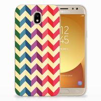 Samsung Galaxy J5 2017 TPU bumper Zigzag Multi Color - thumbnail