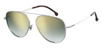 Carrera Eyewear zonnebril 188/S unisex zilver met groene lens
