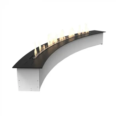 Denver e-Ribbon Curved 150 cm brander\n- Decoflame \n- Kleur: Zwart \n- Afmeting: 200 cm x 20 cm x 20 cm Denver e-Ribbon Curved 150 cm brander\n- Decoflame \n- Kleur: Zwart \n- Afmeting: 200 cm x 20 cm x 20 cm