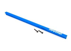 Traxxas - Chassis brace (T-Bar), 6061-T6 aluminum (blue-anodized)/ 3x16 SS (2) (TRX-9523X)