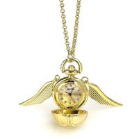 Harry Potter Watch Necklace Golden Snitch (Gold Plated) - thumbnail