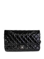 CHANEL Pre-Owned sac porté épaule Double Flap médium - Noir