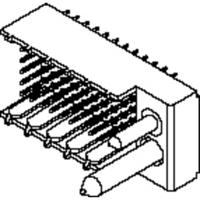 Molex 736440205 Male behuizing (board) Inhoud: 1 stuk(s)