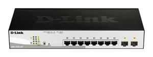 D-Link DGS-1210-10P Managed L2 Gigabit Ethernet (10/100/1000) Power over Ethernet (PoE) 1U Zwart