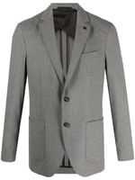 Karl Lagerfeld blazer boutonné Smart à détail de broche - Gris