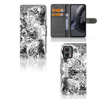 Telefoonhoesje met Naam Motorola Edge 30 Neo Skulls Angel - thumbnail